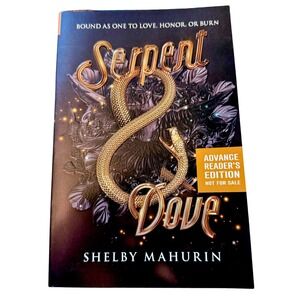 ARC Serpent & Dove Shelby Mahurin Advance Reader Edition YA Fantasy Paperback